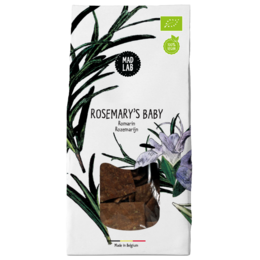 Rosemary crackers with a delicate floral aroma and savory flavor, perfect for snacking or pairing with cheese.