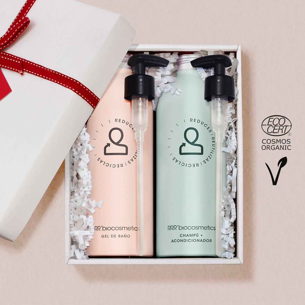 Ecological Pack Combo Gift. Conditioning shampoo + 500 ml bath gel