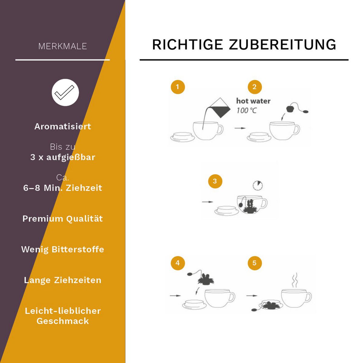 Creano Teelini Geschenkset Holzkiste 12er Sortiment