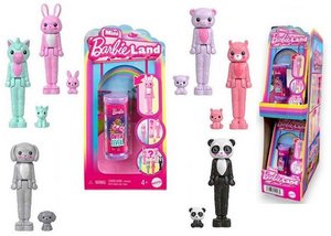 Mini Barbie Land Mini Doll 4cm Cutie Reveal Doll 7.5x15cm assorted in display (10)