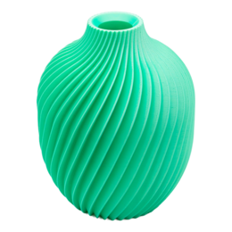 Vase Nova 3D - Vase imprimé en 3D - PLA durable - Convient aux fleurs artificielles