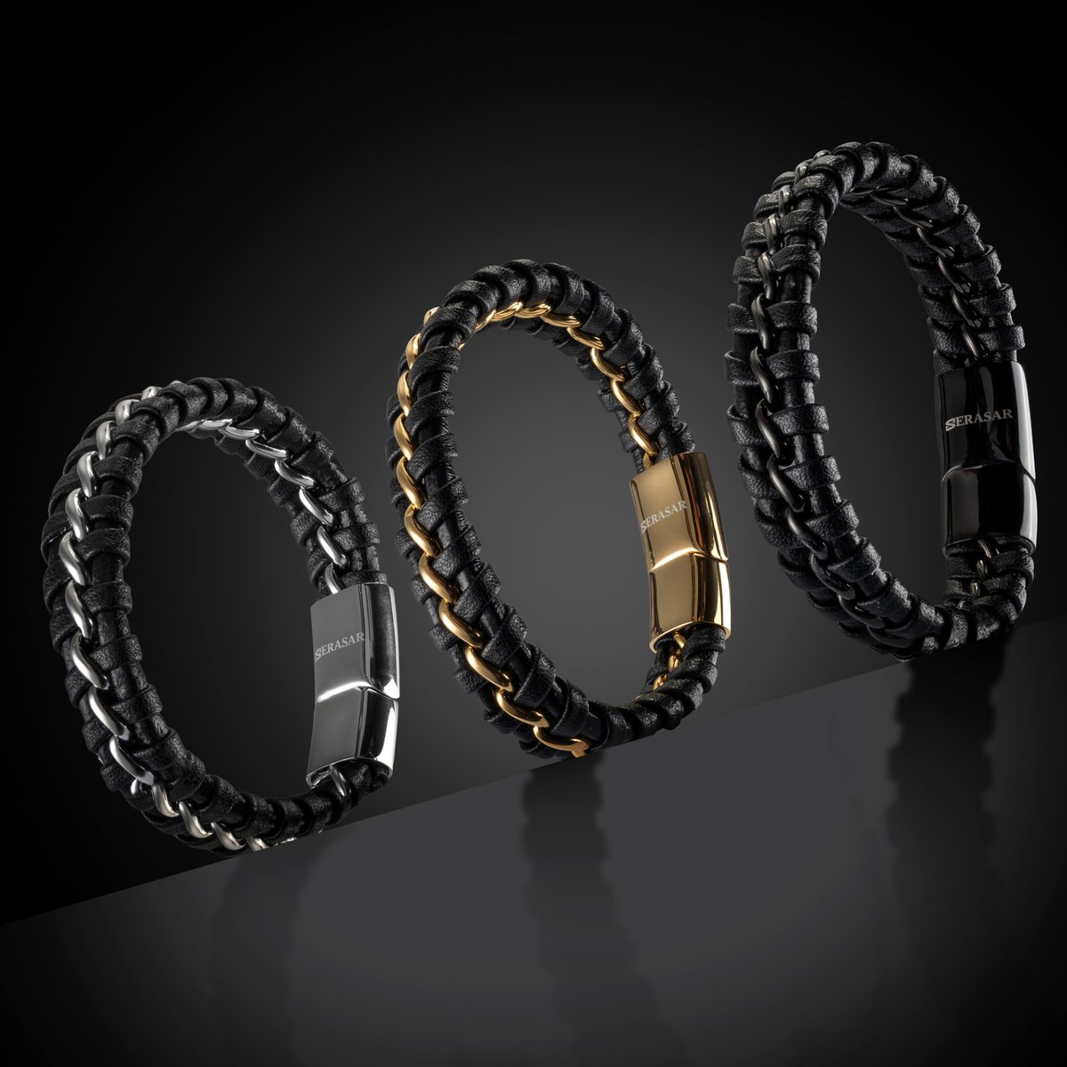 Bracciale in pelle "Gioia"