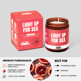Funny Gift Candle – LOVE MOOD – Scented Handmade Soy wax