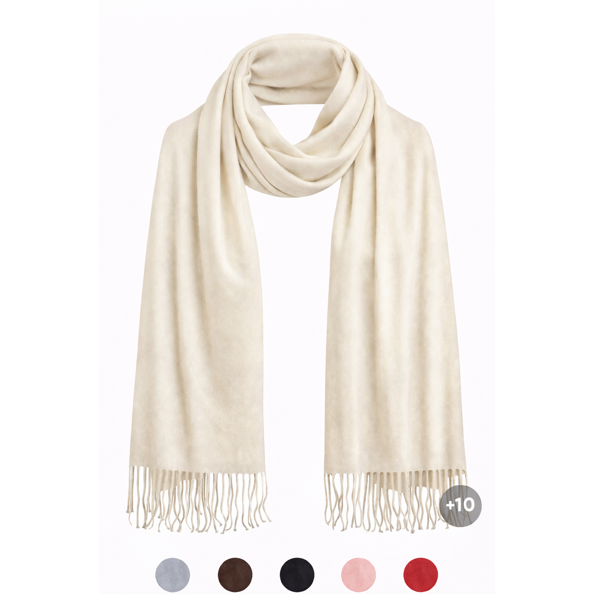 HS Cashmere Look Sjaal - 10+ Kleuren - 180x68cm - Veelzijdig te gebruiken