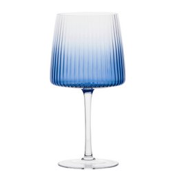 Set of 2 Empire Blue Gin Glasses - Cocktail Glass Set