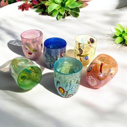 Giorgione -briller i Murano Glass, lavet på øen Murano, sprængt og håndlavet af Masters Vetrai - Special Edition - 350 ml.