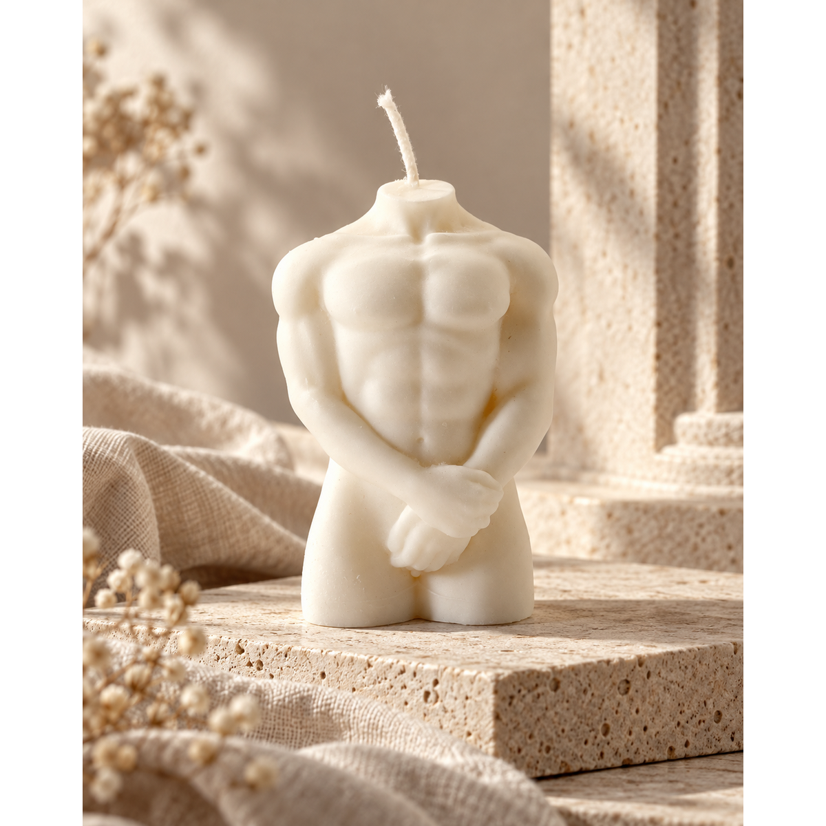 The man candle | rapeseed wax