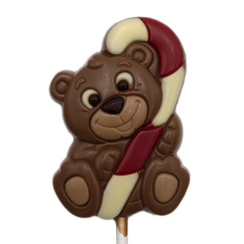 Lollipop Kerstbeer (melk) 35 Grs