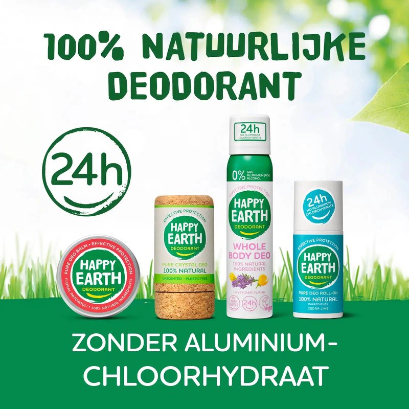 Natuurlijke Deodorant Spray Cedar Lime