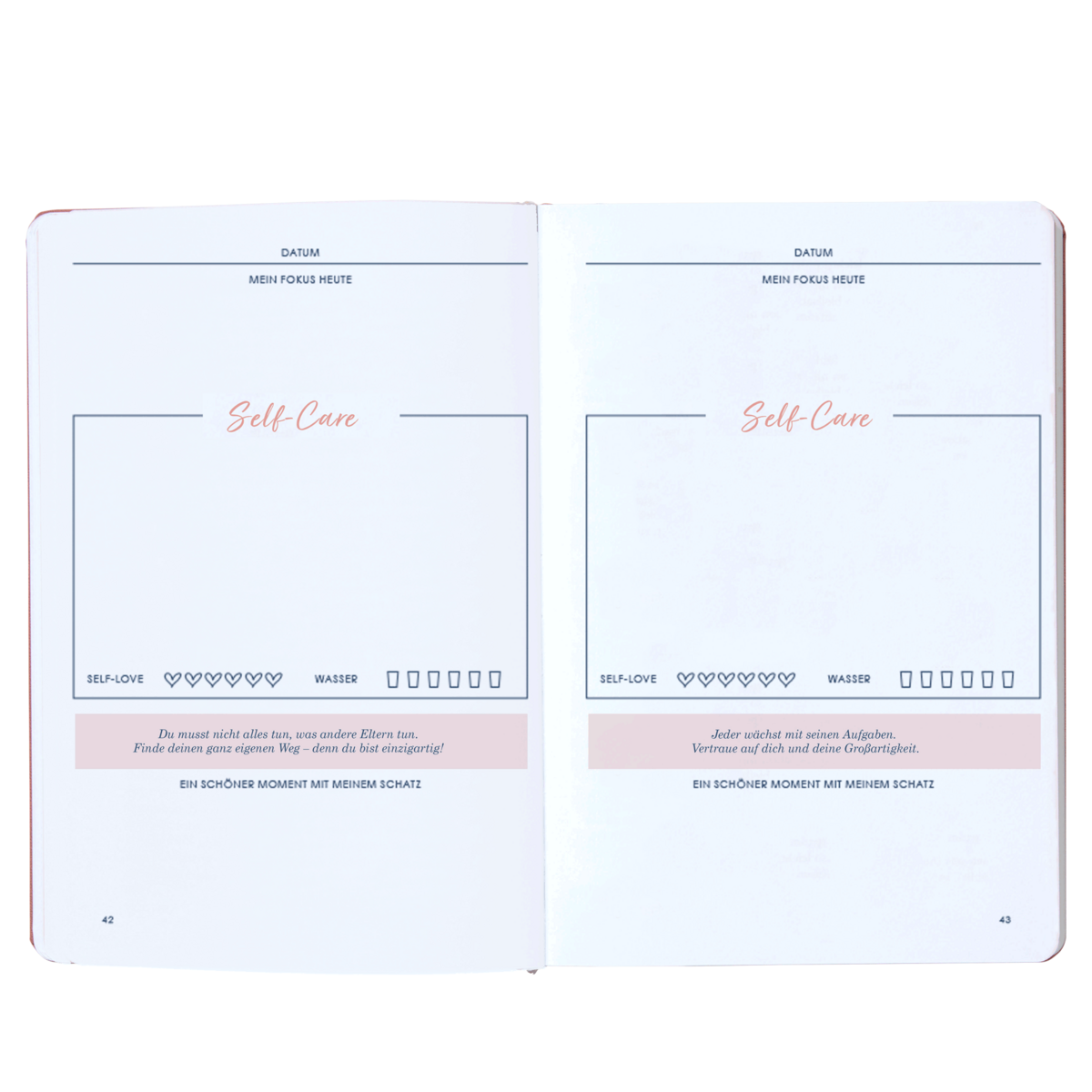 Journal de soins personnels NEW MUM pour les nouvelles mères