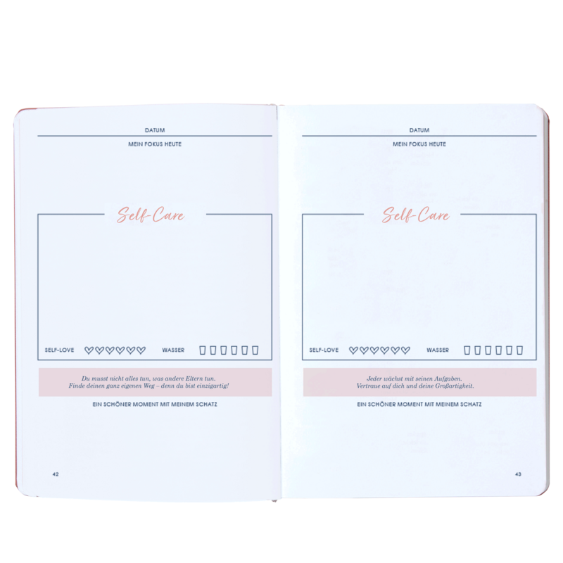 NEW MUM Self-Care Journal für Neumütter