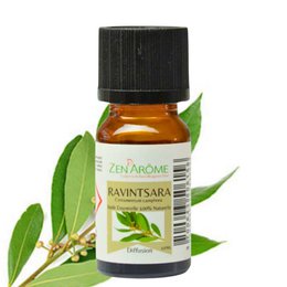 Huile Essentielle – Ravintsara - 10 ml – Utilisation pour la Diffusion – Conditionnée en France