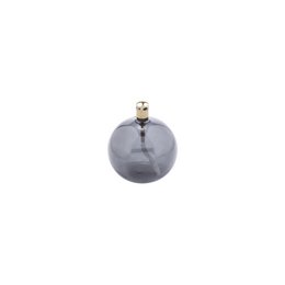 Olielamp Ronde laiton fumé S