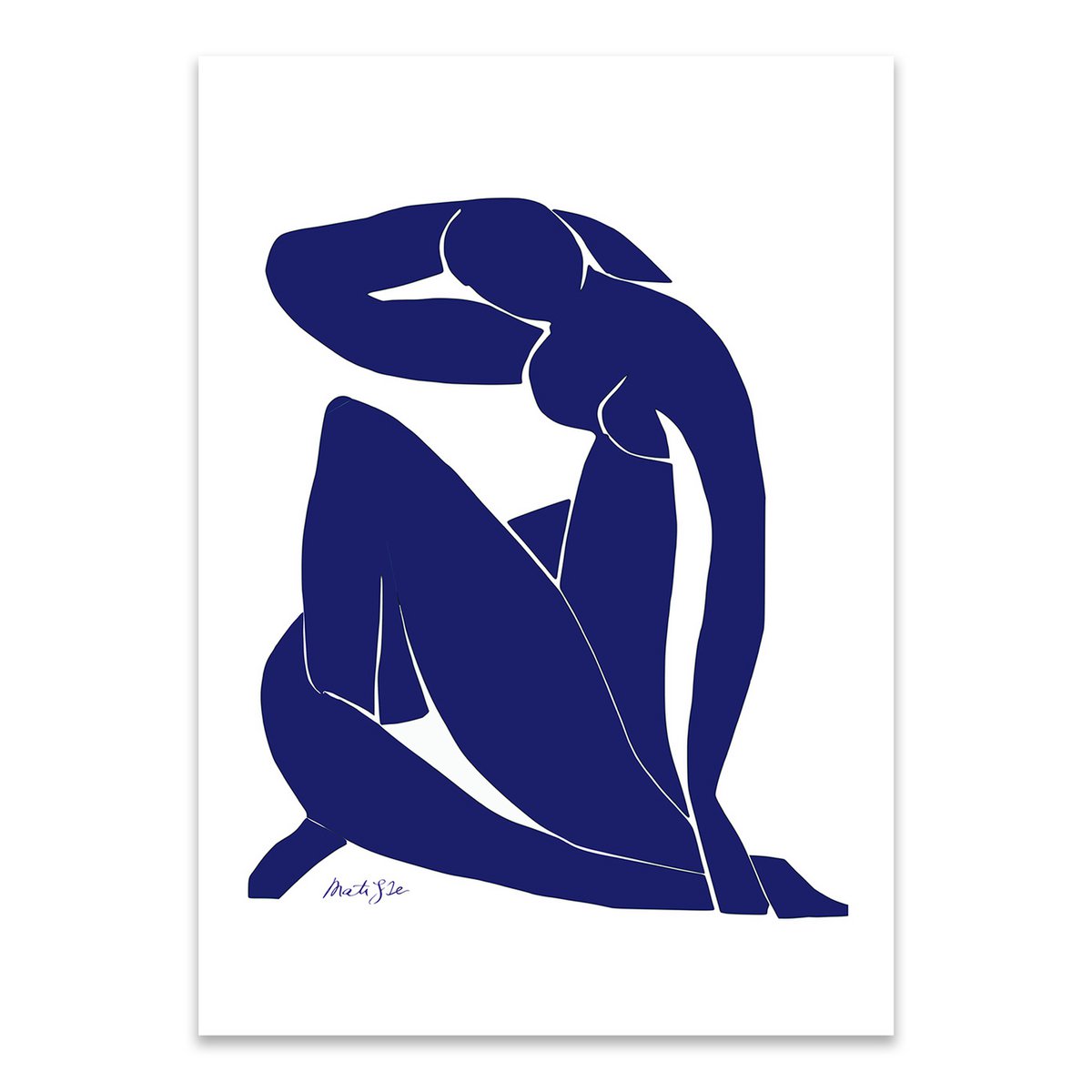 Pocztówka Henri Matisse - Nu Bleu