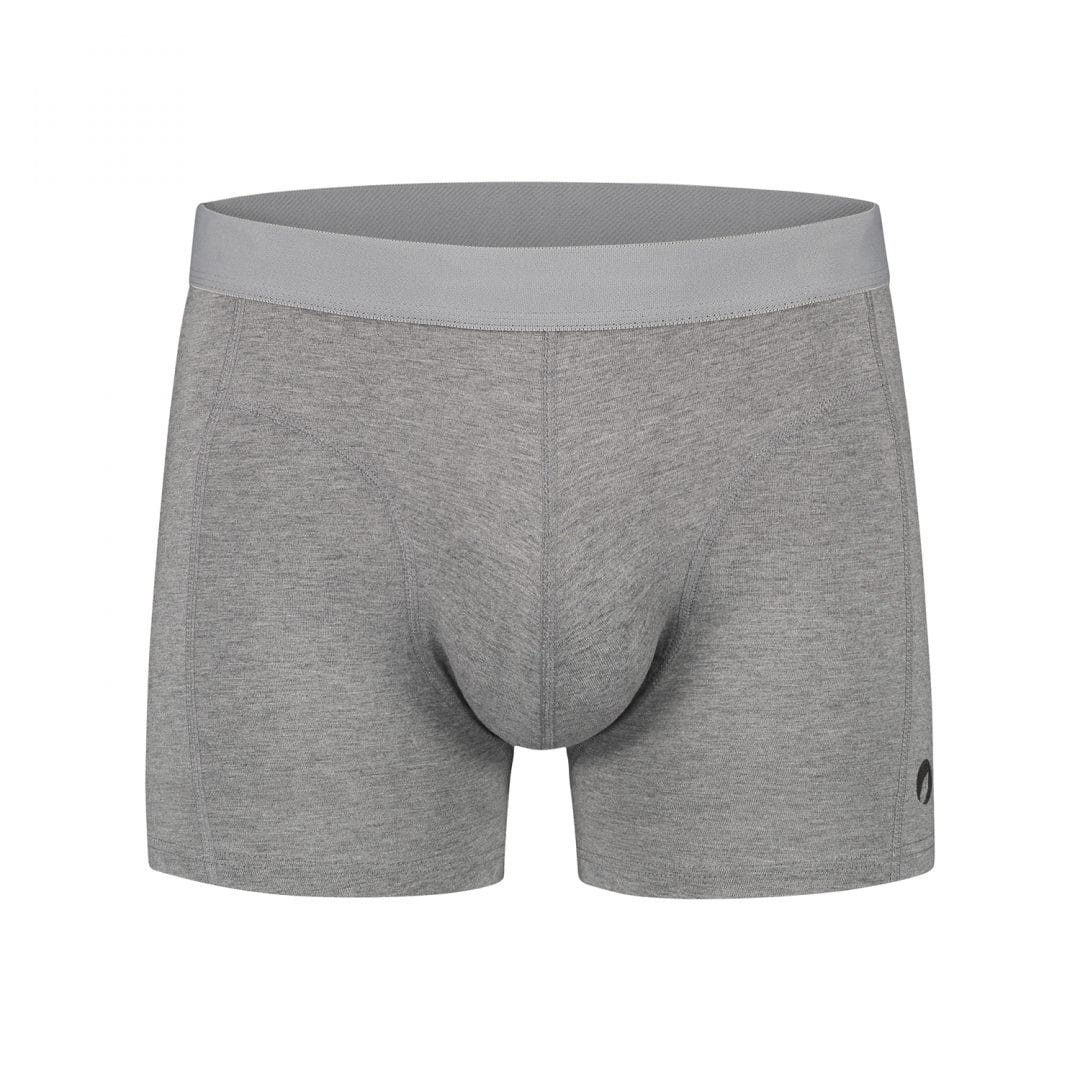 Bambocks bamboe Boxershorts 3-pack grijs