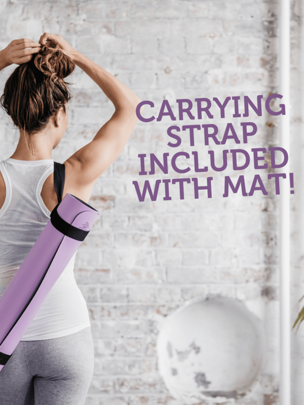 DIYogi™ PURPLE YOGA MAT - MANDALA