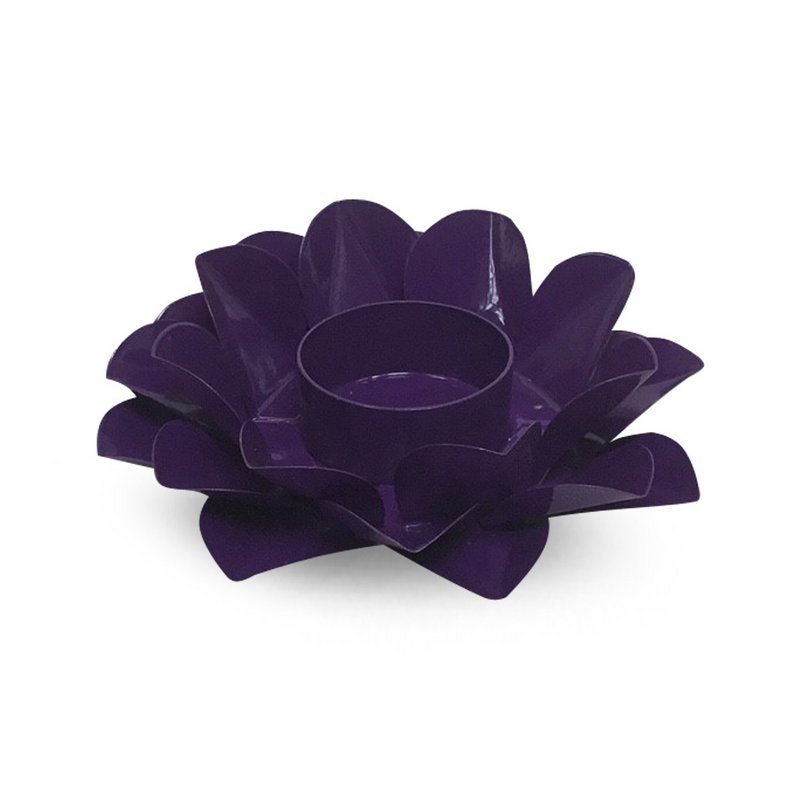 BOUGIE LOTUS COURONNE CHAKRA VIOLET