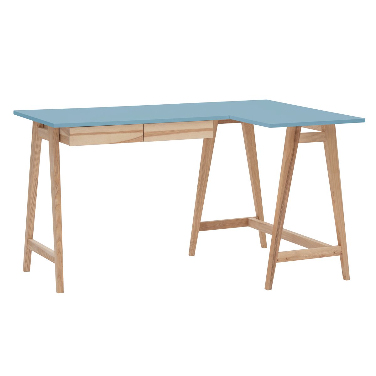 LUKA L-Shaped Desk Left/Right Handed 135x85cm