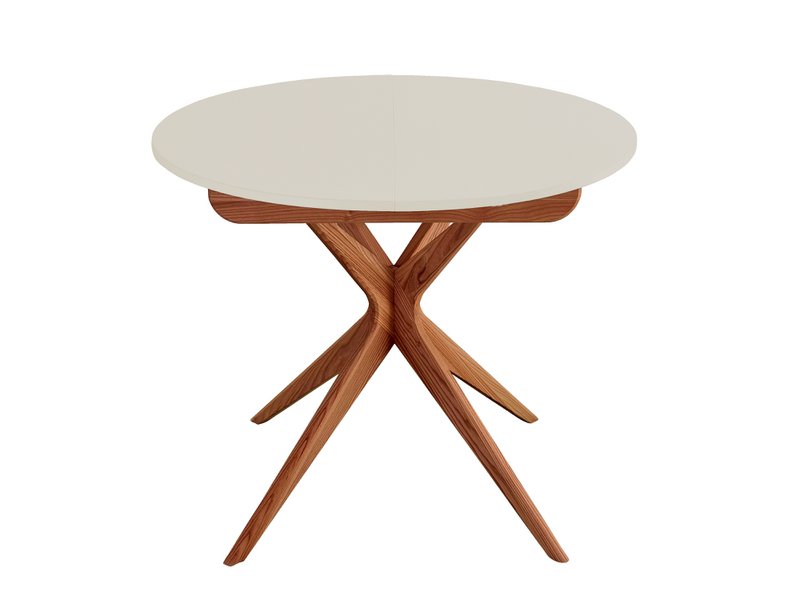 Rundt udvideligt spisebord JUBI