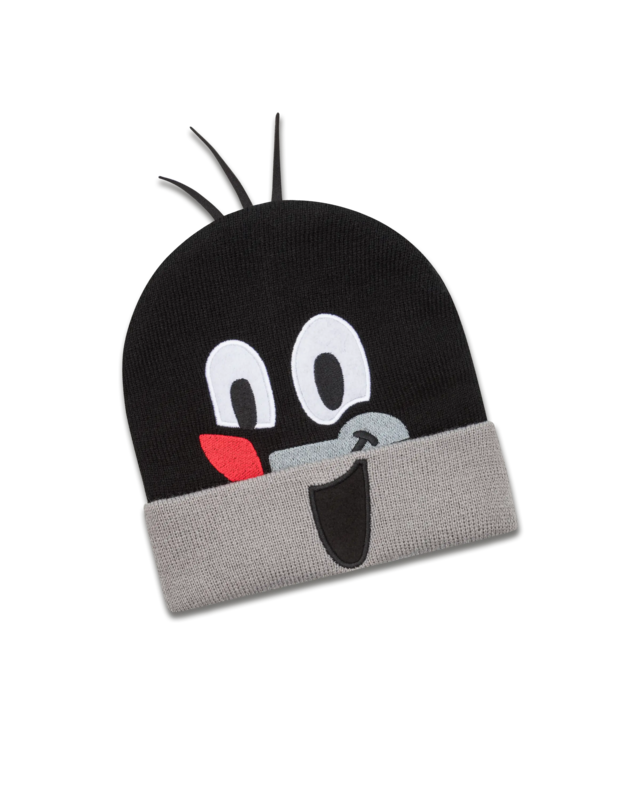 koaa – The Little Mole – Czapka Maskotka czarno/szara