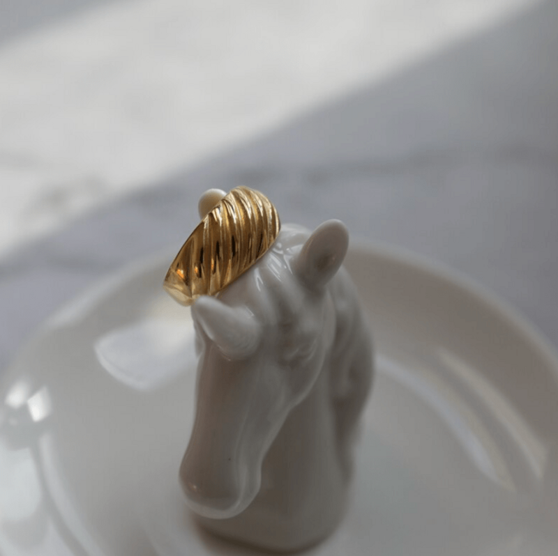 Sally - Croissant-Ring