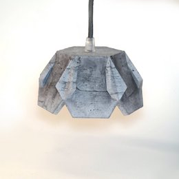 Lámpara colgante Jill Concrete Antracita