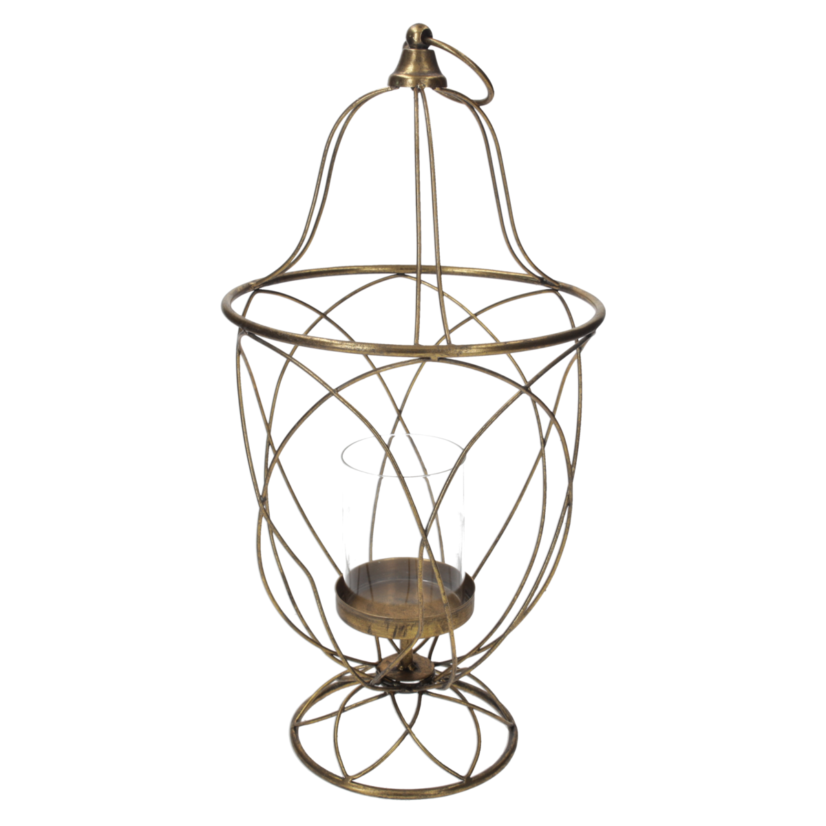 Candlestick lantern h 45 d 22 cm