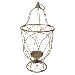 Candlestick lantern h 45 d 22 cm