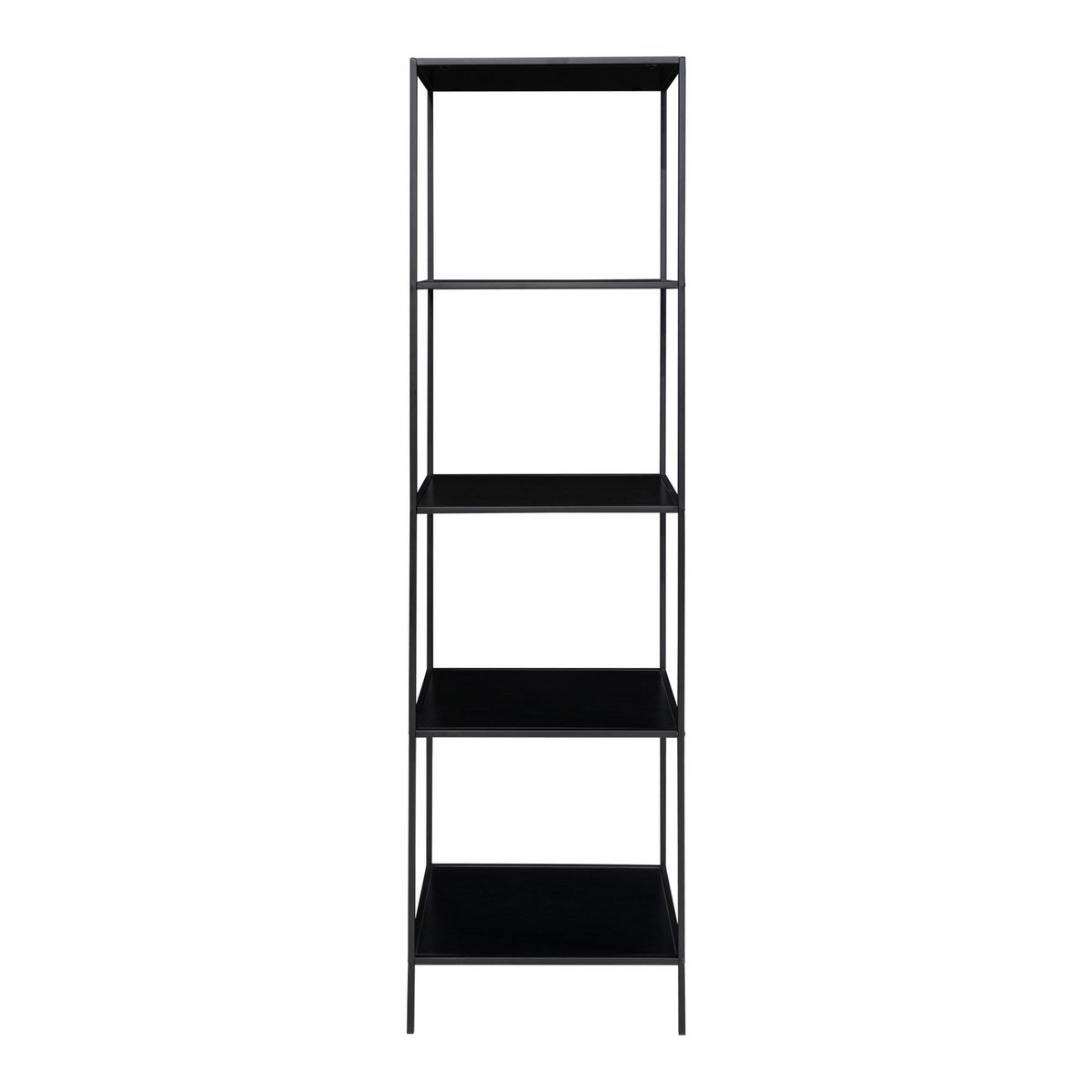 Vita Regal – schwarz, Stahl, 51 x 36 x 170 cm
