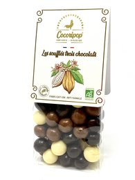 Tre chokoladesouffler