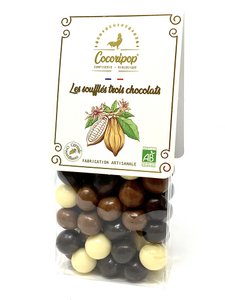 Drie chocoladesoufflés