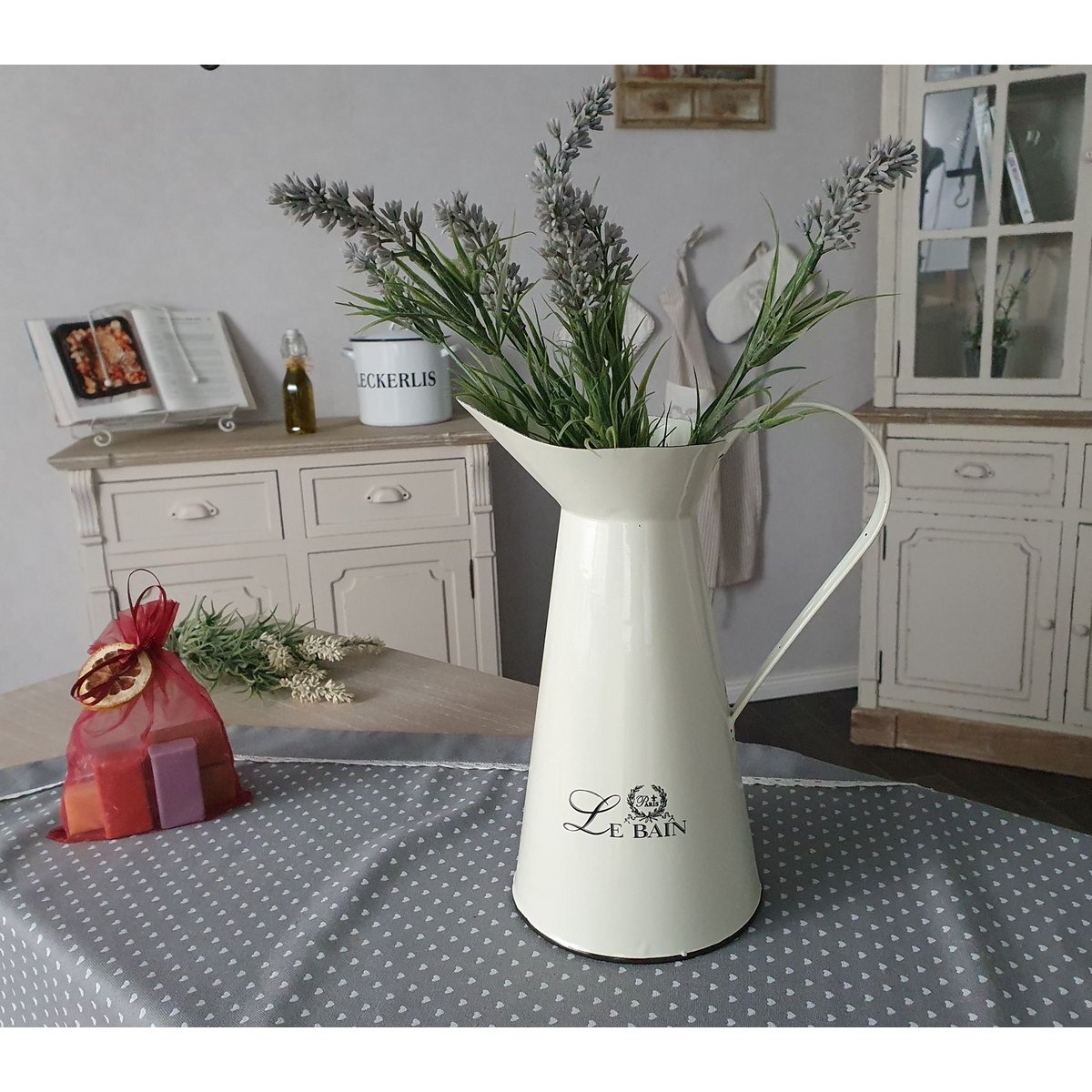 Emaille kan 26 cm