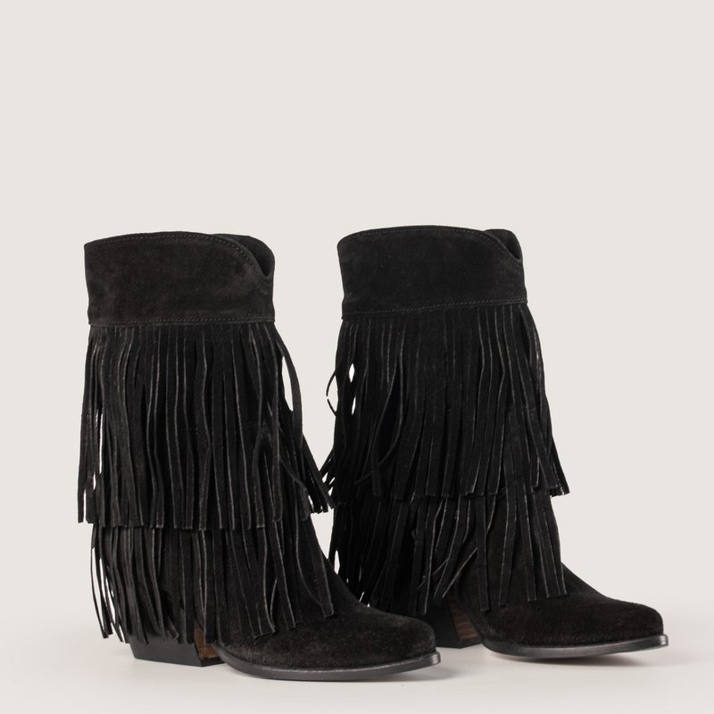 Bottes texanes noires Nevada