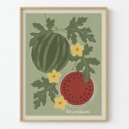 „Wassermelonen“ Kunstdruck