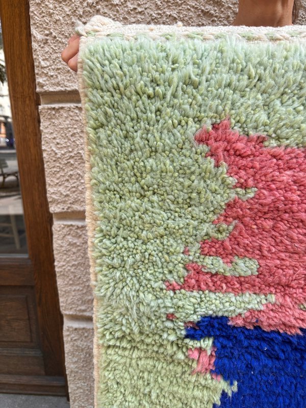 Mini Berber tæppe - Yalana - 0,60 x 1,10m