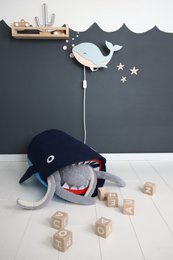 Storage Basket Children's Room - Shark