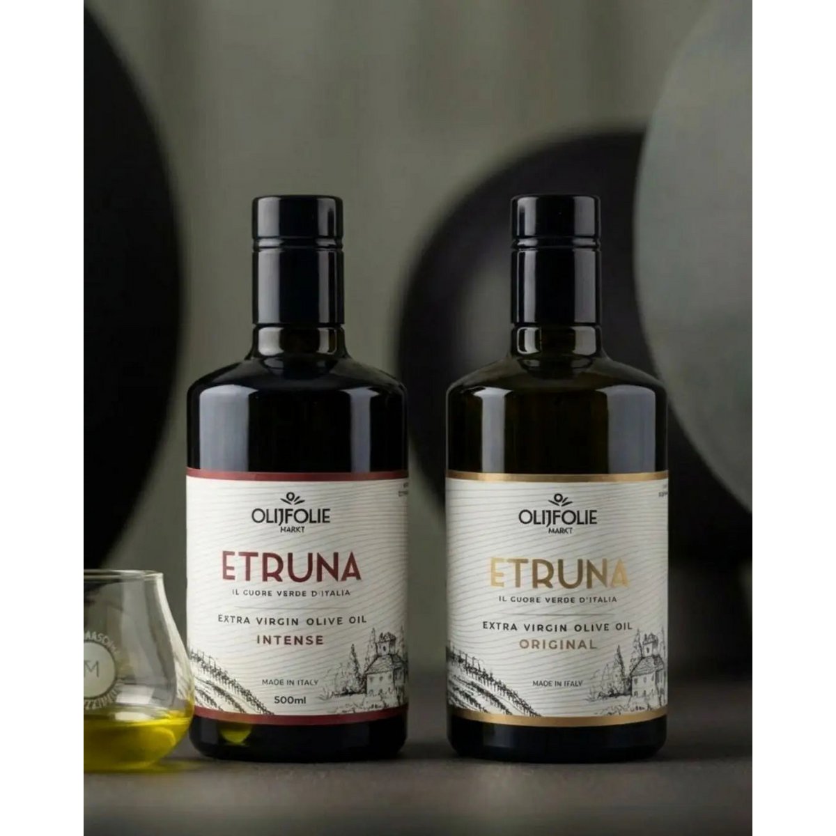 Etruna – Umbrische Extra Vierge Olijfolie – 500ml