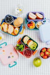 Rikko Lunchbox for Kids with 2 Removable Snack Boxes