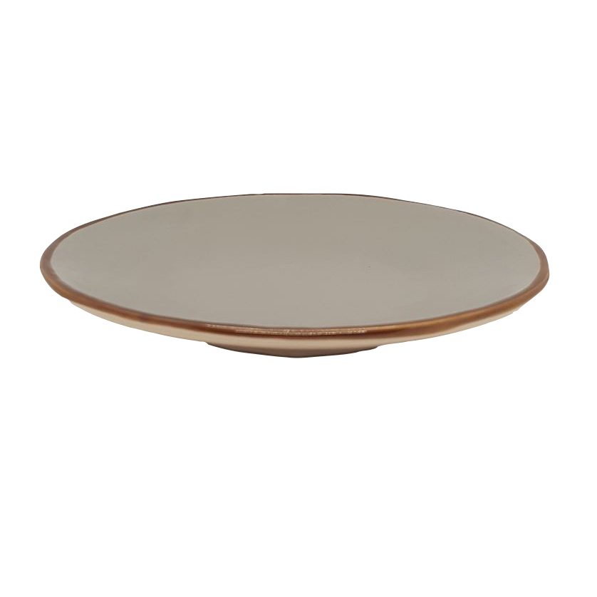 Assiette petit déjeuner Gris Ø 20cm