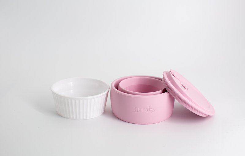 Taza de café plegable Griply - Rosa - 470 ML
