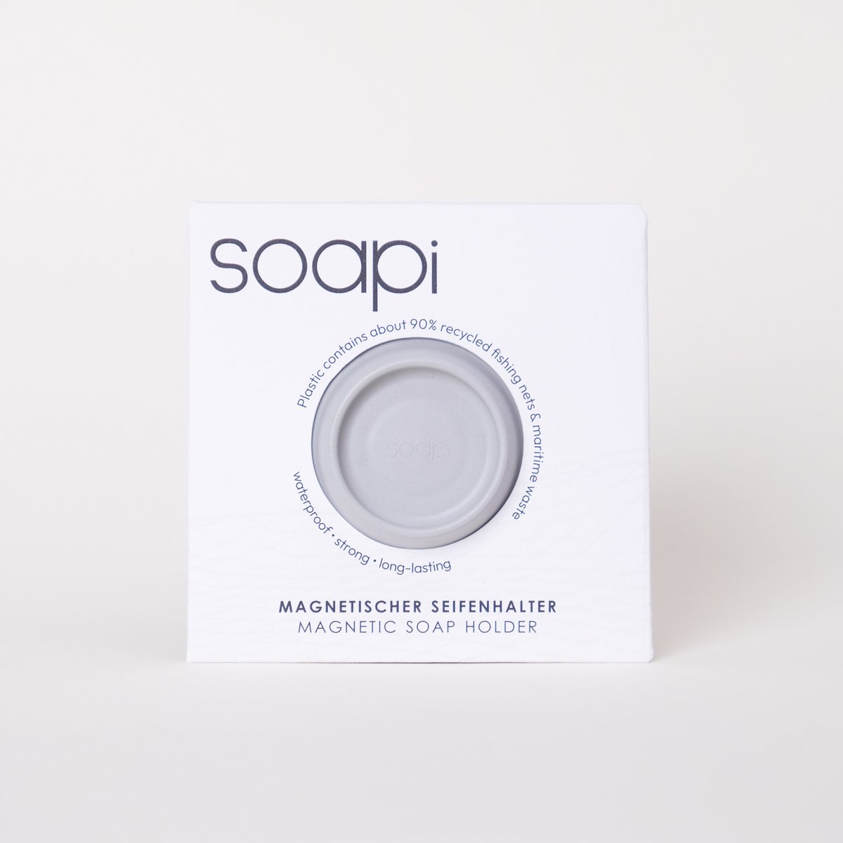 Soapi / Magnetic soap holder / Light gray