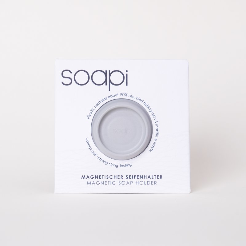 Soapi / Magnetic soap holder / Light gray