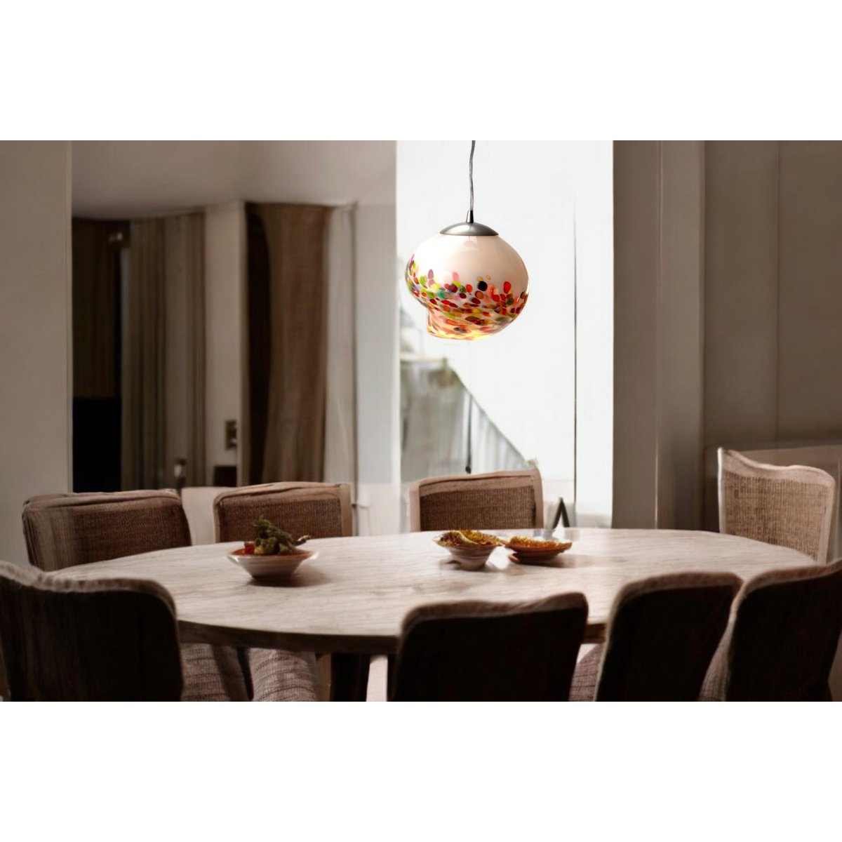Hanglamp Murrina Bol | Glass Pendant | Design Hanglamp