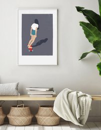 Ragazza dello skateboard II