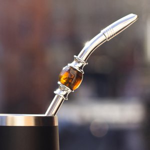 Premium Biomate Bombilla - filtering straw for yerba mate