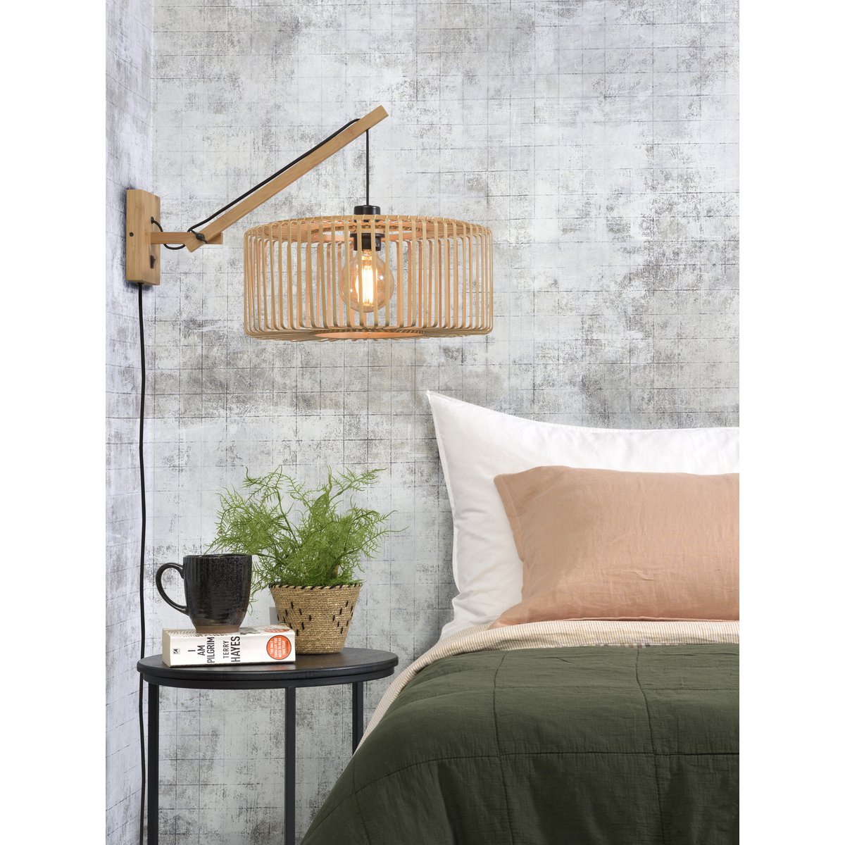 Wandlamp Bromo nat/4018 nat. S