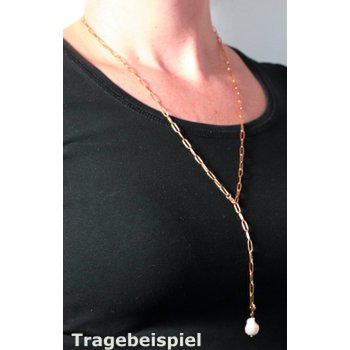 Charm Cosmopolitan pearl stainless steel rose