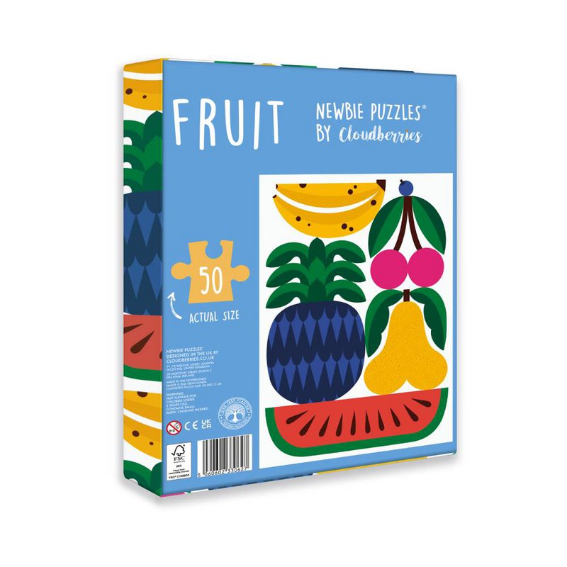 Fruit Jigsaw Puzzle for Kids (50 Pieces)