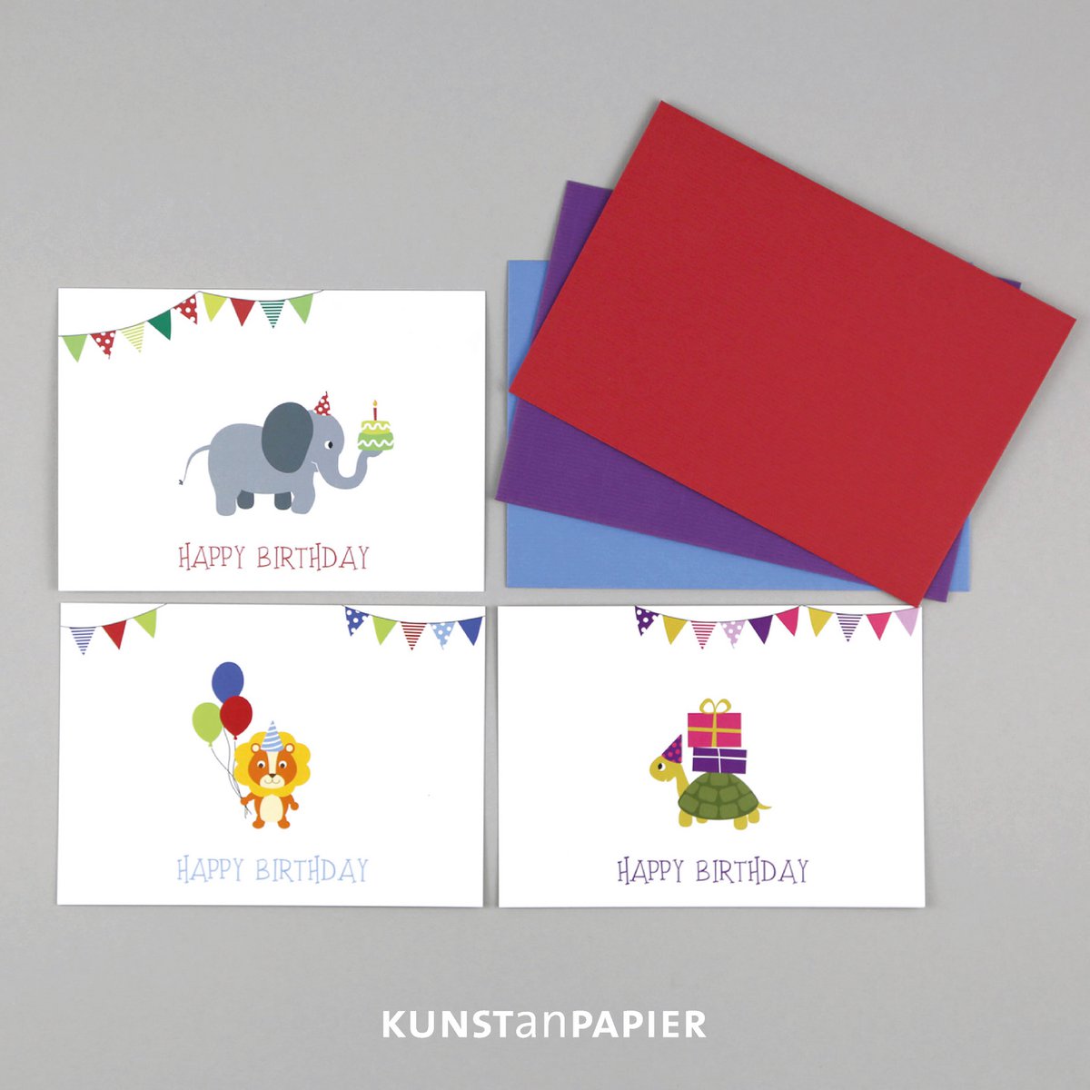 Postkarte Geburtstag Schildkröte Max