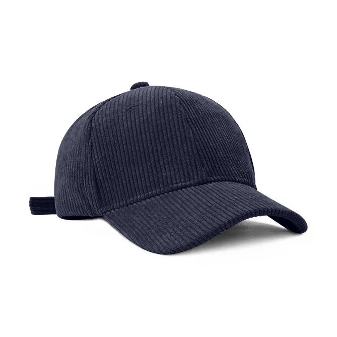 Legend Cap Basic - eindbaas - Corduroy - Dark blue